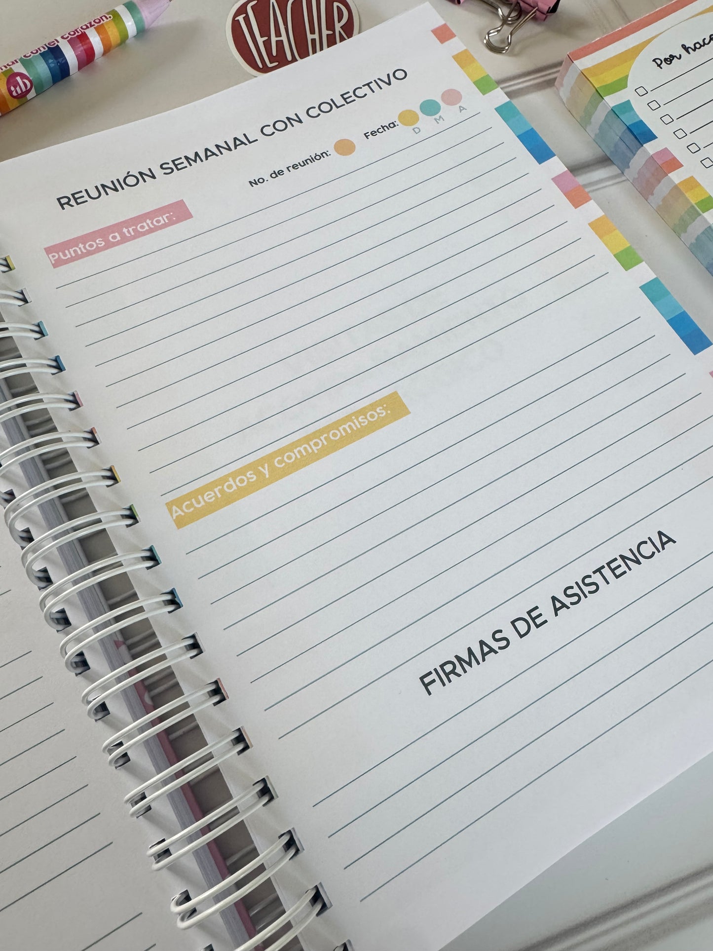 Agenda directiva modelo #023