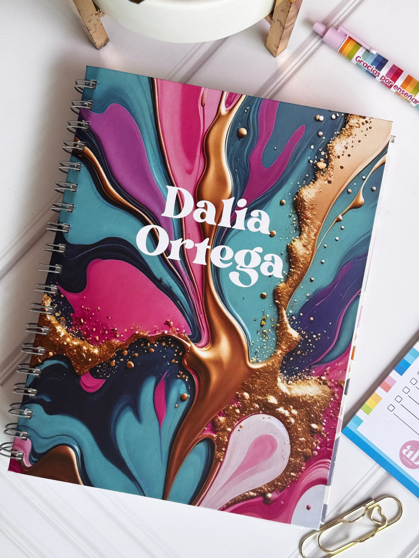 Agenda escolar docente modelo #025