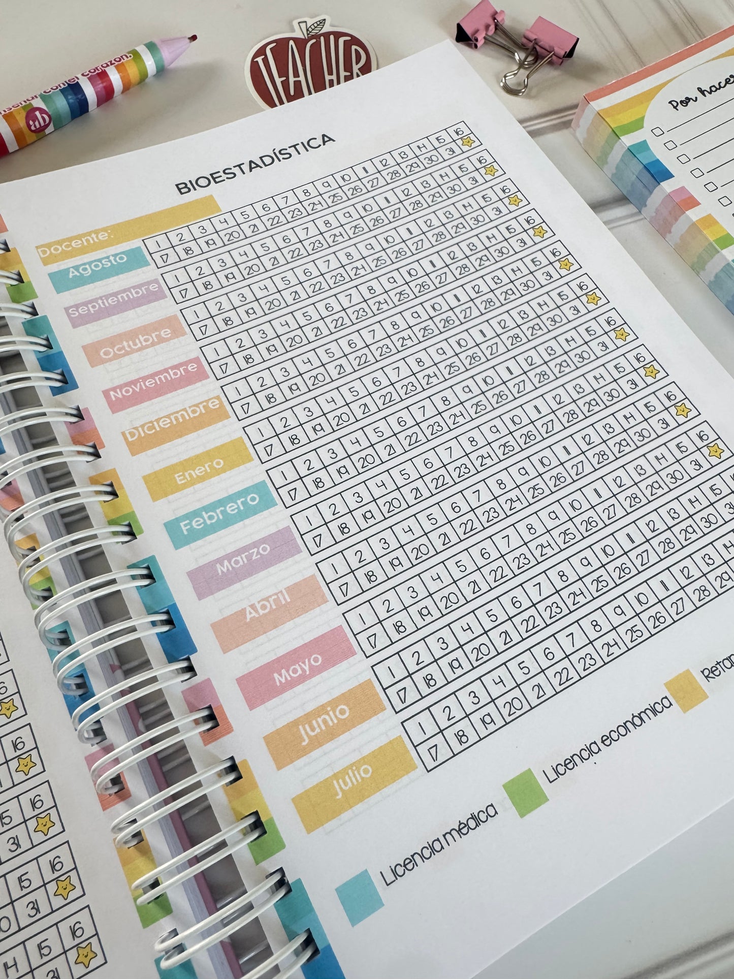 Agenda directiva modelo #055