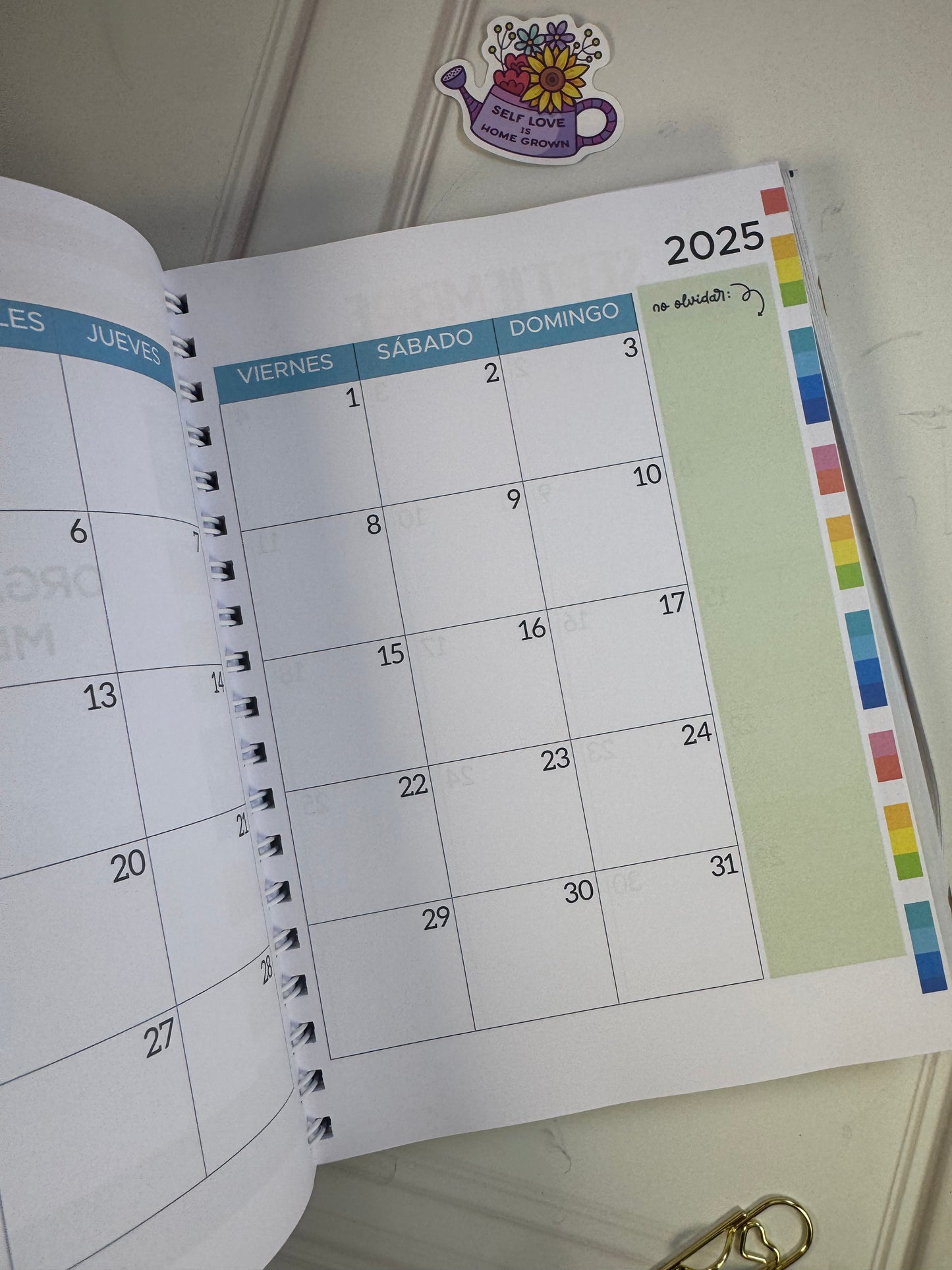 Agenda docente Ojos Turcos