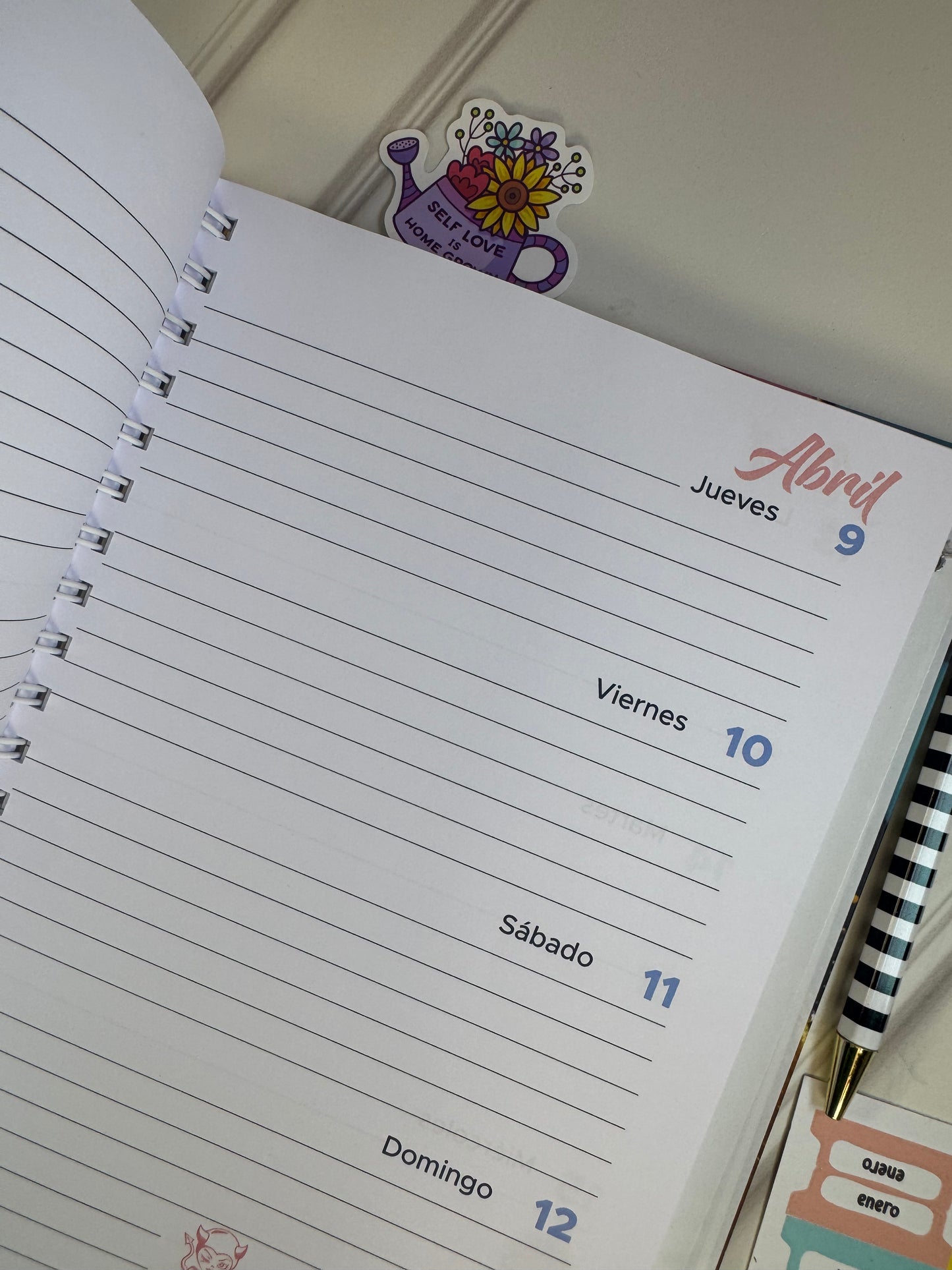 Agenda personalizada para emprendimiento